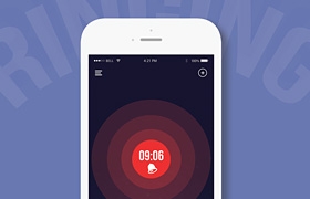 網(wǎng)站制作之時鐘類APP頁面設(shè)計
