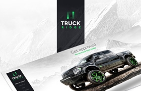 網(wǎng)站制作之TruckRidge設(shè)計方案
