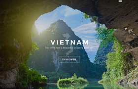 網(wǎng)站制作之Vietnam Discovery頁面設(shè)計